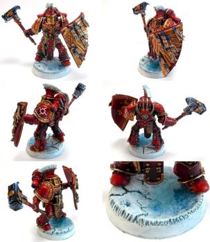 Rashidi, Pre-Heresy Thousand Sons Boarding Marine by Skits