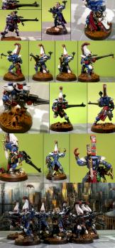 Eldar Dire Avengers by -Volsung-