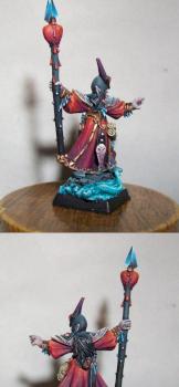 Dark Elve Sorcerer by Wildjack