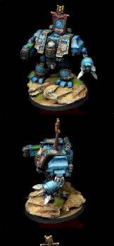 Ultramarine Forgeworld Magnetized Dreadnought by AkhRa