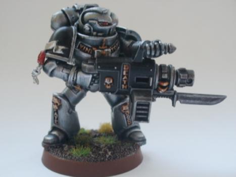 Grey Knight with Psycanon by nuno997