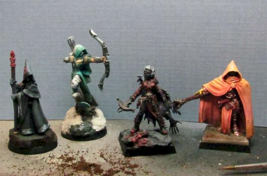 3.5 D&D Adventuring Party by Kara Jane