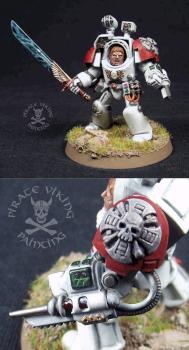 Blood Angel Terminator Sanguinary Priest by Pirate Viking Painting