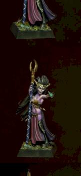 Dark Elf Sorceress by Reynevan