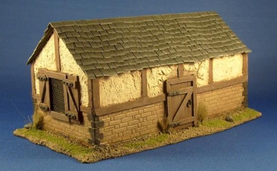 Fantasy Hut/Barn by bleakphoenix