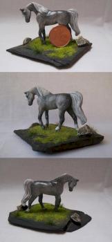 Dapple Grey Arabian Horse by Zombiepony