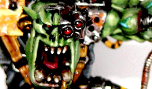 AOBR Warboss close up by Brother Captain Zorael