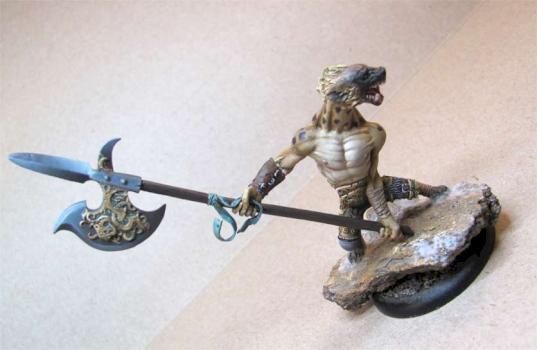 Mercenary Gnoll by Kara Jane