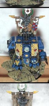 Ultramarine Venerable Dreadnought by Ynnead