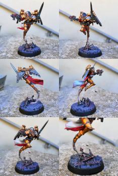 Geminae Superia - Guard of Celestine the Living Saint - Battle Sisters by CerberusXt
