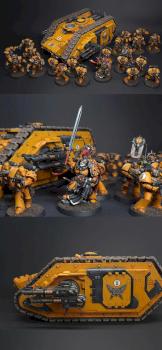 Imperial Fists Horus Heresy Army by GLD1