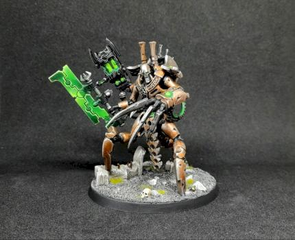 Warhammer 40K: Necron Skorpekh lord by Andriucha