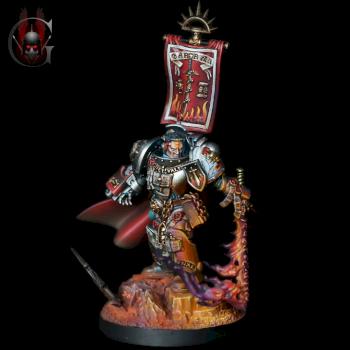 Grey Knights Castellan Crowe by Galharen