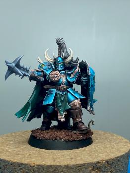 Slaves to darkness champion by Dormouse_painting