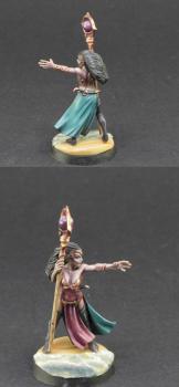 High Elf Sorceress - Converted by dicker koenig