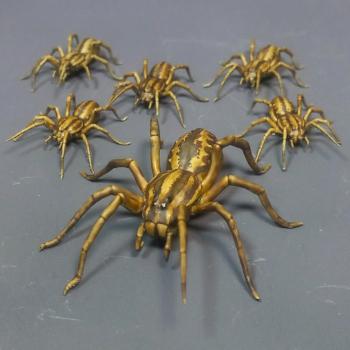 Wolf Spiders by FluidFox