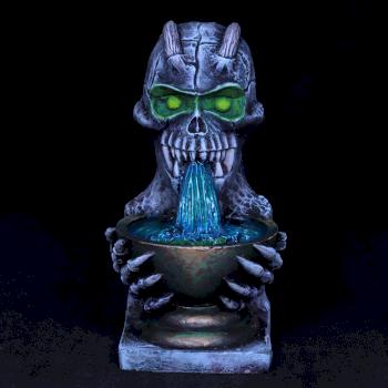 Demon Fountain, dungeon decoration by FrozenFireArts