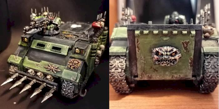 Chaos Rhino (The Purge warband) by Sad_Dzen