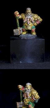 Dwarf with Hammer by Crozen