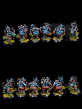 Nurgle’s Rotters - Nurgle Blood Bowl Team by cool-minis.com