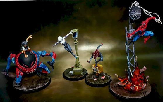 Multiverse spidermans by raivan