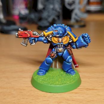 Ultramarine Captain with Terminator Honours by Reverendryu
