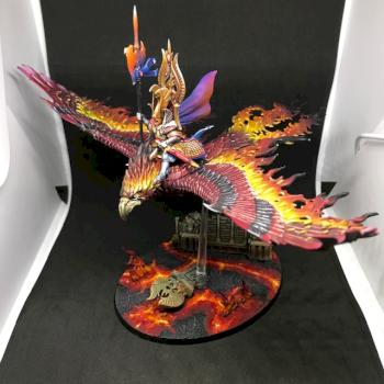 FLAMESPYRE PHOENIX HIGH ELVES WARHAMMER by juanlurockerman