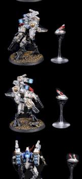 T'au Empire Commander by cool-minis.com