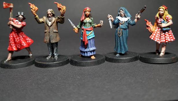 Some investigators  (Cthulhu: Death May Die) by Pelaios