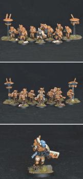 Tau Fire warrior breacher team by Shi Vral