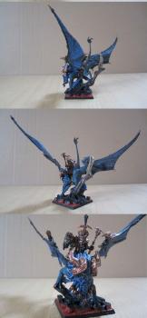 Sorcerer Prophet on Lammasu by Vorador