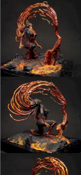 Lava Elemental by Filgja