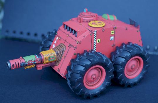 Ork Gobsmasha Assault Tank by Spare Bitz