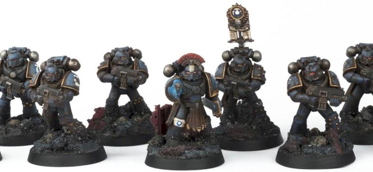 Ultramarines Tactical Squad by goboy3133