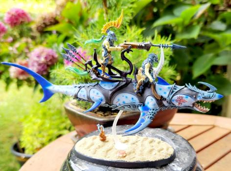 Idoneth Akhelian Allopexes by Koesty