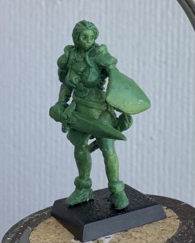 Female Fighter by tichiro