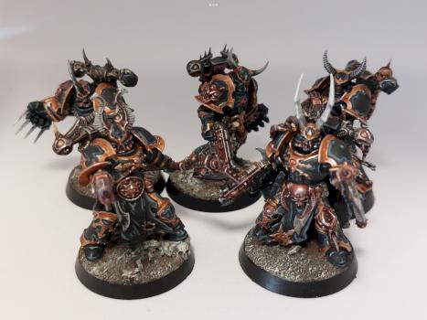 Chaos Chosen Space Marines by JunglePaintStudio
