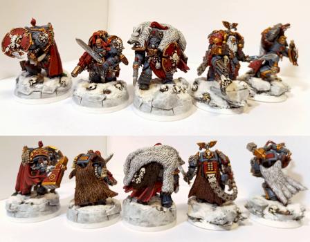 Space wolves wolf guard in terminator armour 7 by Ulfhrafn Grim