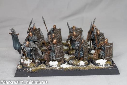 Karstark Spearmen by darkrealm-miniatures