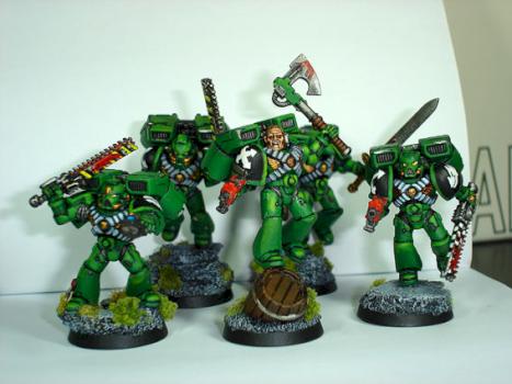 Salamanders assault squad by Gereth