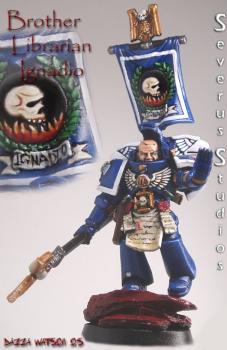 Space Marine Librarian by SeverusStudios