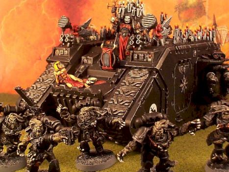 Slaanesh Noise Marine Lord (Crazy Train) by brad