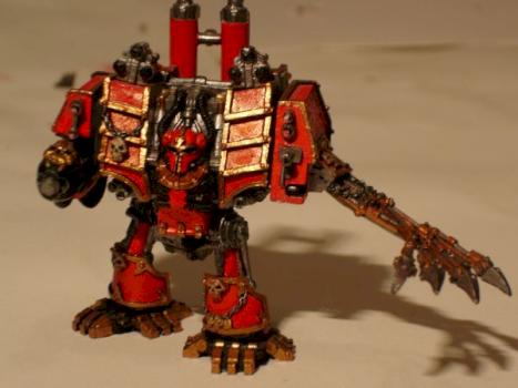 Dreadnought de Khorne by Morzyloeil
