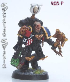 Ultra Marines 5th Company Chaplain by SeverusStudios