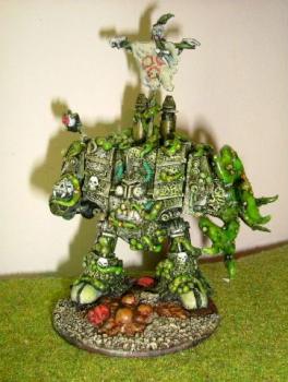 40k Chaos Nurgle Dreadnought. by theelfmaster