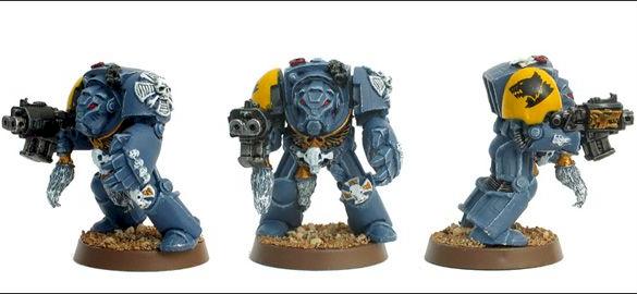 Space Wolves Wolf Guard Terminiator by hyunster