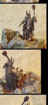 Lord of the Rings Sauron Isildur Elendil by Celthulhu
