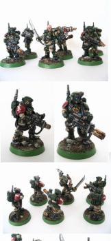 Inquisitorial Guards (Kasrkin) by Leo