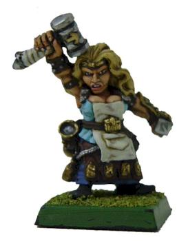 Female dwarf. by Runolf