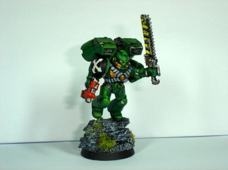 Another Salamander assault marine by Gereth